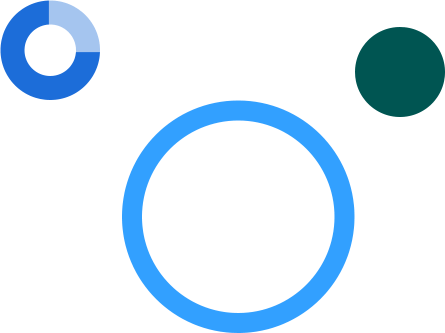 three circle shapes