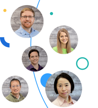 A few customer success team members