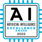 Logo for the Artificial intelligence excellence award 2022