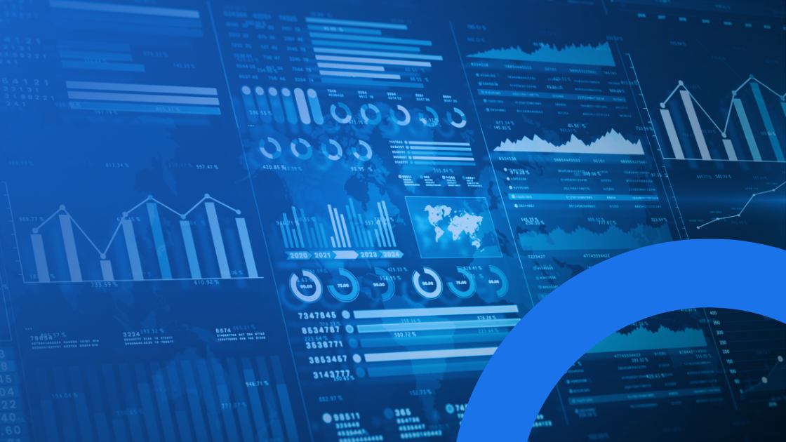 financial data analytics dashboard with charts and graphs used in audit and risk analysis