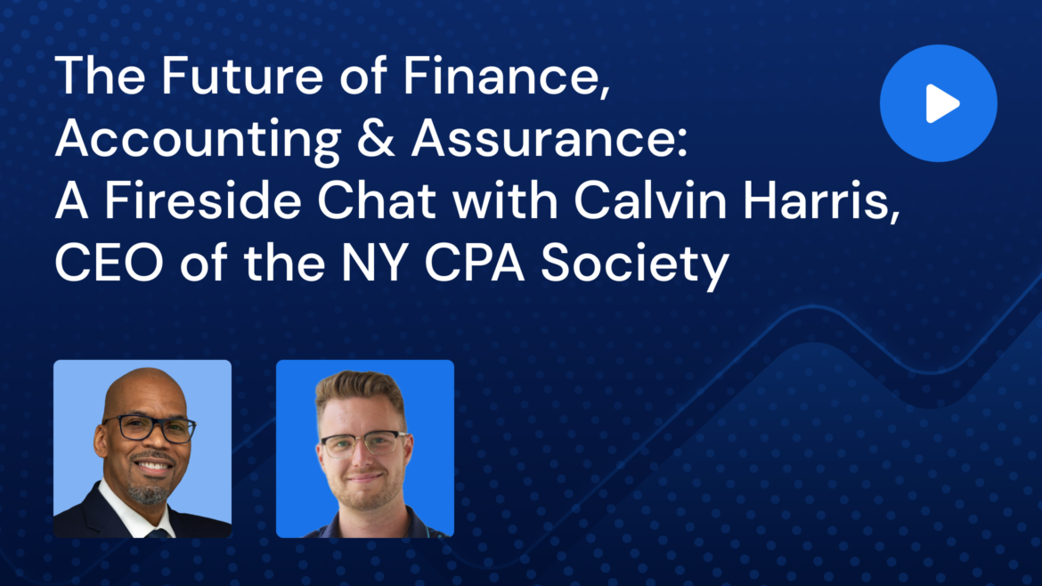 Calvin Harris and TJ Smith featured in the MindBridge Vision 2026 session, “The Future of Finance, Accounting & Assurance: A Fireside Chat with Calvin Harris, CEO of the NY CPA Society.”